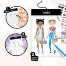 Fashion Angels Fashion Design Light Up Sketch Pad 12521, Light Up Tracing Pad, Includes USB, Ultra Thin Tablet, Includes Stencils and Stickers, Recommended for Ages 8 And Up by TinyTreasures Baby Boutique