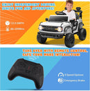 ENYOPRO Licensed Ford Bronco Raptor Electric Car for Kids, 12V Ride On Toys for Toddlers, Christmas Birthday Gifts Ride On Car for Kids Age 3-6 w/Remote Control, Bluetooth, LED Lights, 2 Speed (White) by TinyTreasures Baby Boutique