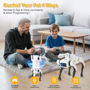 Robot Dog with Claw - Interactive STEM Pet with Voice Control, 30+ Actions & Remot contol, Durable Design for Kids Age 6+ by TinyTreasures Baby Boutique