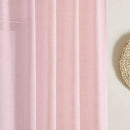 Joydeco Sheer Curtains 108 Inches Long, Beige Curtains for Living Room 2 Panels Set, Window Curtains Privacy Assured with Light Filtering(W52 x L108 Inch,Tapioca) by CozyNest Decor