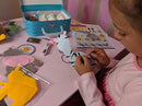 Peachy Keen Crafts Kids Sewing Kit, Learn to Sew for Ages 8-12, Beginner Felt Craft Kit, Make 6 Fun Stuffed Animals and A Pin Cushion, Teach Basic Stitches by TinyTreasures Baby Boutique