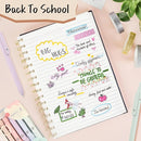 Pens for School, Cool Stuff Aesthetic Pen Office College School Supplies, Teen Girl Gifts Trendy Stuff Gel Pens for Men Women Student by TinyTreasures Baby Boutique