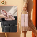 Damero Breastmilk Cooler Bag with 4 Ice Packs -Breastmilk Cooler Travel Bag Organizer with Detachable Buckle Handle for Daycare and Breastfeeding Mom,Pink by TinyTreasures Baby Boutique