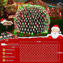 KNONEW Christmas Net Lights 360 LEDs 13ft x 9.8ft Outdoor Mesh Lights Connectable Waterproof 8 Modes & Timer Plug-in Net Fairy Lights for Bushes Garden Party Wedding Holiday,Red and Green by GreenHaven Gardens