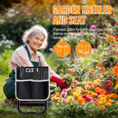 Garden Kneeler and Seat, Wider and Thicker Kneeling Pad Heavy Duty Gardening Stool with Gardening Tool Pouch and Bag, Garden Bench/Chair Gifts for Women, Seniors by GreenHaven Gardens
