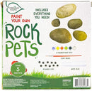 Creative Roots Paint Your Own Rock Pets by Horizon Group USA, 6 Colors, Paint Brush, Wiggly Eyes and Glue Included, Multicolor by GreenHaven Gardens