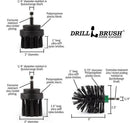 The Ultimate No-Wire Grill Brush Kit - BBQ Accessories - Drill Brush - Rust Remover - Cast Iron Skillet - Grill Cleaner - BBQ Brush - Grill Accessories - Grill Scraper - Electric Smoker - Gas Grill by CozyNest Decor