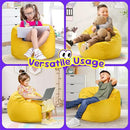 Hobestluk Bean Bag Chairs 2.5FT Bean Bag Chair with Memory Foam Filled & Machine Washable Cover,Beanbag Chair, Small Bean Bag Chairs for Playroom, Living Room, Bedroom by CozyNest Decor