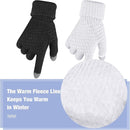 Geyoga 2 Pairs Women's Winter Touch Screen Gloves Soft Warm Fleece Lined Knit Elastic Cuff Winter Texting Gloves by TinyTreasures Baby Boutique