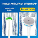 Disposable Toilet Brush Cleaning System with 50pcs Refills Pads Replacement Heads, Toilet Cleaning Stick, Wall Mounted Toliet Wand Kit Bathroom Maintenance, Toilet Bowl Cleaner Wands Holder and Set by CozyNest Decor