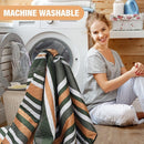 Picnic Blankets Outdoor Extra Large - 80"x80" Waterproof Beach Blanket, Machine Washable 3-Layer Foldable Park Mat with Sandproof Backing for Grass, Hiking, Travel, Concerts, Indoor (Orange) by TinyTreasures Baby Boutique