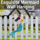 John's Studio Metal Mermaid Sea Wall Decor Outdoor Garden Hanging Art Sculptures Home Ocean Theme Decorations for Kitchen Bathroom and Pool - 14.9Inches by GreenHaven Gardens