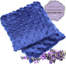 Microwave Heating Pad for Cramps, Aches & Pains - Weighted Microwavable Heating Pad – Moist Heat Therapy for Back, Neck, and Shoulders – Made in USA with Lavender, Flaxseed, and Buckwheat by CozyNest Decor