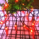 Solar Red Chili String Lights, 50 LED Chili Shape Fairy String Lights Solar Operated String Lights for Wedding, Chinese New Year,Spring Festival,Party Decoration,Christmas by GreenHaven Gardens