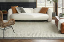 Nourison Home Positano Charcoal 8' x 10' Area Rug, Modern, Solid, Indoor/Outdoor, Easy Cleaning, Non Shedding, Bed Room, Living Room, Deck, Backyard by CozyNest Decor