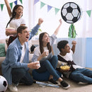 WERNNSAI Soccer Ball Piñata-Soccer Party decoration Piñata with Blindfold Bat for Kids Sports Themed Birthday Party Supplies Mirror Roller Skating Pull String by TinyTreasures Baby Boutique