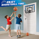 Kids Indoor Basketball Hoop with Scoreboard & Timer,Toddler Adjustable Height Basketball Goal Toy for Outdoor Backyard,Sports Game Play by TinyTreasures Baby Boutique