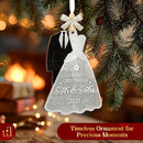 Our First Christmas As Mr and Mrs 2025 - Just Married Ornaments, Wedding Ornament for Couple, Unique Wedding Gifts for Bride and Groom, 1st Married Newlywed Christmas Ornaments 2025 by TinyTreasures Baby Boutique