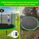 SKYUP Tranpoline 1500LBS 16 15 14 12 10 8 FT Tranpoline for 7-10 Kids and Adults, Windproof Outdoor Tranpoline with Enclosure Net, Basketball Hoop, Easy to Install & Last Long - ASTM Approved by TinyTreasures Baby Boutique
