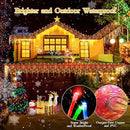 49FT 480LED Christmas Lights Decorations Waterproof 8 Modes Christmas Lights Outdoor with Memory and Timer Fairy Lights Plug-in Christmas String Lights for Holiday Party Wedding Home Roof by GreenHaven Gardens