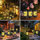 YJFWAL Hummingbird Solar Lanterns Outdoor Waterproof -Birthday, Mothers Day Gifts for Women Mom Grandma, Mason Jar Garden Lights for Patio, Yard, Porch, Balcony, Durable Garden Decor by GreenHaven Gardens