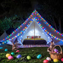 132FT Rope Lights for Outside,2 Pack 66FT Connectable String Lights Outdoor Waterproof IP67,8 Modes 400 LEDs Rope Lighting for Garden,Party,Indoor Bedroom,Christmas Eaves Decor,Coloured by TinyTreasures Baby Boutique