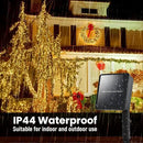 Solar String Lights Outdoor, 82ft Warm White Solar Lights 200 Led Solar Fairy Lights for Outside Waterproof 8 Lighting Mode Solar String Lights for Outside,Garden,Courtyards,Trees by GreenHaven Gardens