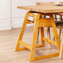 ECR4Kids ASATT High Chair, Toddler Chair, Honey by TinyTreasures Baby Boutique