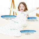 TotAha Toddler Sleep Sack 1.0 TOG, Soft Quilted Wearable Blanket Baby Sleeping Bag with 2-Way Safe Zippers for All Seasons by TinyTreasures Baby Boutique