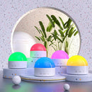 Kintion Portable Night Light, Dimmable 8 Color Lighting, 1800mAh Battery Rechargeable, Small LED Lamp for Nursery, Baby, Kids and Adults(1pcs) by TinyTreasures Baby Boutique