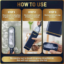 Lint Brush, Lint Remover, and Pet Hair Remover for Laundry, Clothes, Couches, Car Seats, Furniture and Fabric. Reusable Dog and Cat Fur Wizard Hair Removal Brush. ALLISTAR (Midnight Blue) by CozyNest Decor