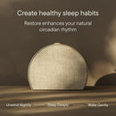 Hatch Restore 3 Sunrise Alarm Clock, Sound Machine, Smart Light (Greige) - White Noise, Screen-Free Sleep Routine by TinyTreasures Baby Boutique