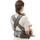 Sunveno Ergonomic Hip Seat Baby Carrier with Detachable Double Shoulder Straps, Waist & Back Relief, Breathable Mesh, Non-Slip Seat + Storage Pockets, Fits Infants & Toddlers 0-36 M up to 45 lbs by TinyTreasures Baby Boutique