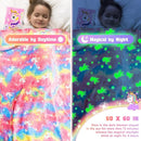 13PCS Unicorns Gifts for Girls Kids Toys 3 4 5 6 7 8 9 10 Years Old with Stationery Plush Diary with Lock/Glowing Blanket/Eye Mask/Crossbody Bag Teen Girl Birthday Christmas Unicorn Toy by TinyTreasures Baby Boutique