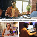 OneOdio A70 Bluetooth Over Ear Headphones, Wireless Headphones w/ 72H Playtime, Hi-Res, 3.5mm/6.35mm Wired Audio Jack for Studio Monitor & Mixing DJ Guitar AMP, Computer Laptop PC Tablet - Red by TinyTreasures Baby Boutique