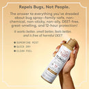DEET-Free Insect Repellent, The 12 Hour Protection, DEET Alternative – Fragrance Free by TinyTreasures Baby Boutique