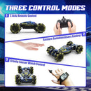 Gesture Sensing RC Stunt Car Toys for Boys Girls 6-12, 4WD Drift Hand Controlled Car Offroad 360° Rotation with Lights Music for Kids Age 7 9 10 11 12 Years Old Birthday Xmas Gifts by TinyTreasures Baby Boutique