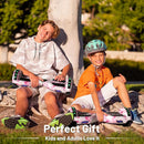 Scooter, Bluetooth & Corlorful LED Lights, Gifts for Kids & Adults & Girls & Boys, for All Ages by TinyTreasures Baby Boutique