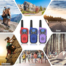 Walkie Talkies for Adults- WokTok Long Range Two Way Radio for Camping Hiking Hand Held Hiking Accessories Camping Gear Xmas Birthday Gift for Kids,SOS Siren,NOAA Weather Alert,3 Radios by TinyTreasures Baby Boutique