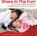 Puro Sound Labs PuroQuiet Plus Kids Noise Cancelling Headphones, Bluetooth Kids On Ear Headphones with Mic, Lightweight On-Ear Design, Studio-Grade Sound (Red) by TinyTreasures Baby Boutique