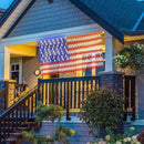 DBFAIRY Solar American Flag Lights Outdoor,420 LEDs American Flag Net Lights 6.5ft x 3.28ft Super Bright,Memorial Day Decorations of The United States for Independence/National/Memorial Day,July 4th by GreenHaven Gardens