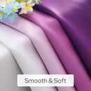 HOMEIDEAS Purple Ombre Blackout Curtains, 52 X 96 Inch Length Gradient Color Room Darkening Curtains with Grommet Thermal Insulated Window Drapes for Living Room, Bedroom, 2 Panels by TinyTreasures Baby Boutique