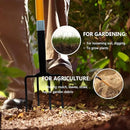 Garden Fork, 4-Tines Pitchforks,45-Inch Pitchfork for Gardening,Fiberglass Digging Fork Pole, D-Handle by GreenHaven Gardens
