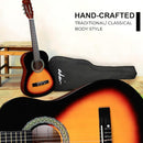 ADM Beginner Acoustic Classical Guitar Nylon Strings Wooden Guitar Bundle Kit for Kid Boy Girl Student Youth Guitarra Online Lessons with Gig Bag, Strap, Tuner, Strings, Picks (34 Inch, Sunburst) by TinyTreasures Baby Boutique