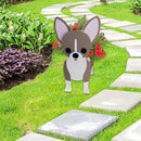 Chihuahua Dog Planter Plant Pots,Cute Garden Dog Flower Planter,Dog Planters Birthday Gifts for Women,Office,Indoor/Outdoor Decor（9.45 * 5.94 * 13.39in） by GreenHaven Gardens