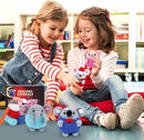 Crochet Kit for Beginners - 4 PCS Crochet Starter Kit with Step-by-Step Video Tutorials, for Adults Kids - Elephant Mouse Pig Koala Microphone Crocheting Set by TinyTreasures Baby Boutique