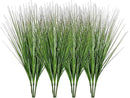 27" Artificial Plants Onion Grass Greenery Faux Fake Shrubs Plant Flowers Wheat Grass for House Home Indoor Outdoor Office Room Gardening Indoor Décor (12 Pack) by CozyNest Decor