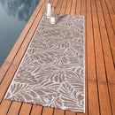 Keen Home Design Terrace Outdoor Runner Rug - 2x10 Washable Indoor/Outdoor Rug for Patio, Kitchen, Balcony, Beach, Garden, Deck and Porch, Size: 2'2"x9'11" by CozyNest Decor