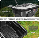 DNA MOTORING Walk Behind Push Broadcast Spreader,125 LB / 60L Capacity, Multi Use Tool for Fertilizer, Grass Seed, Salt, Ice Melt, Lawn and Garden Seeder, with Wheels, TOOLS-00611 by GreenHaven Gardens