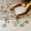 Melissa & Doug Dinosaurs Wooden Jigsaw Puzzle with Storage Tray (24 pcs) by TinyTreasures Baby Boutique